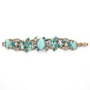 Aquamarine Statement Bracelet